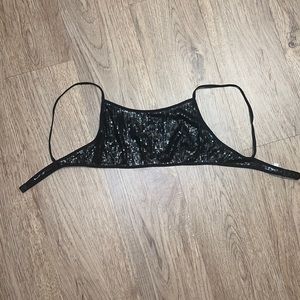 Large sparkle bra
